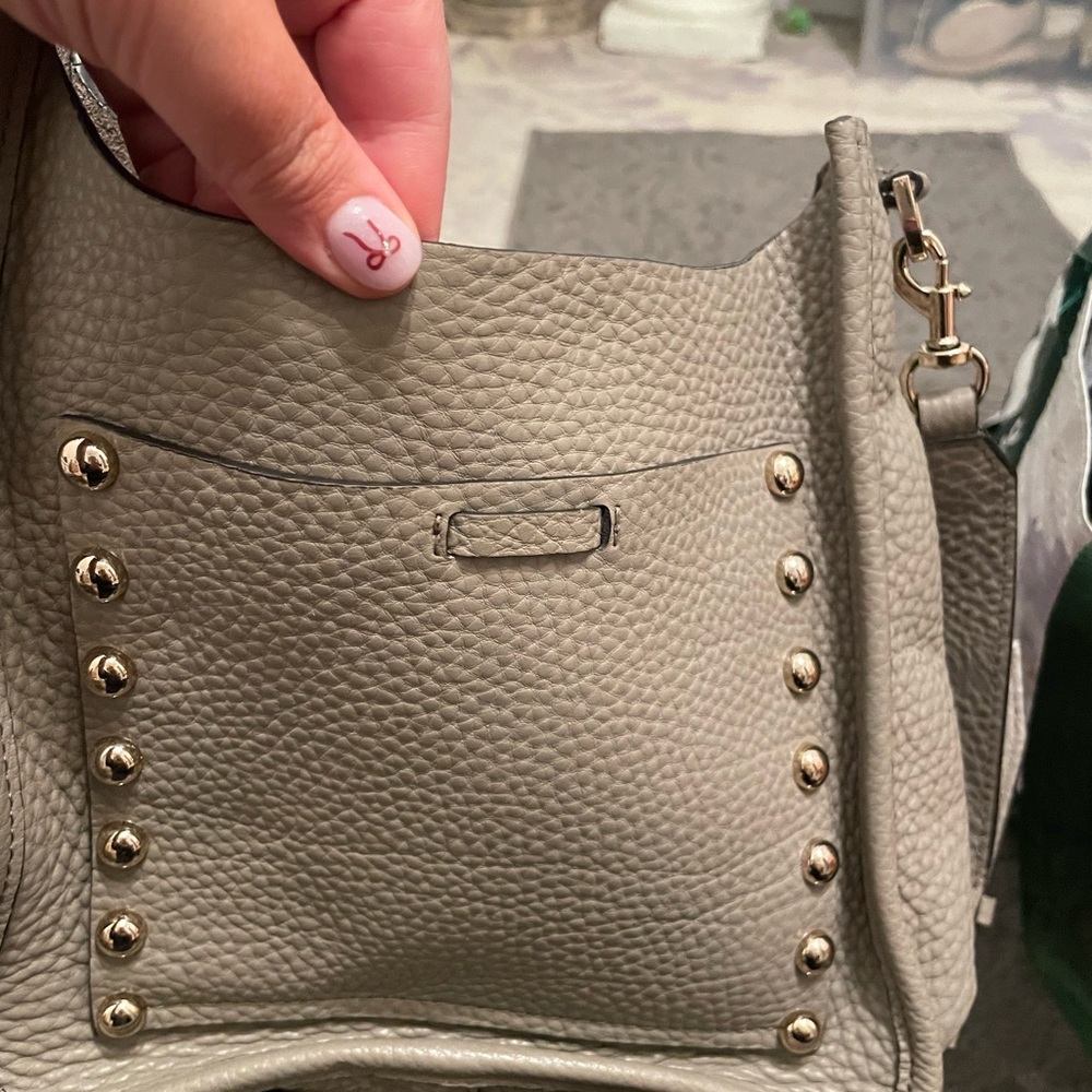Rebecca Minkoff feed Gray Crossbody Bag